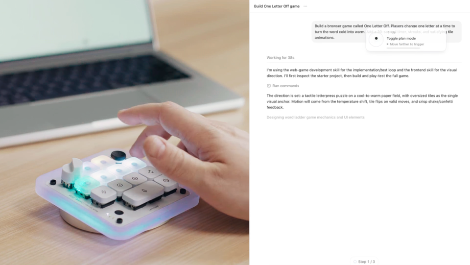 OpenAIがミニマムなキーボード「Codex Micro」を発売。AIを手元から