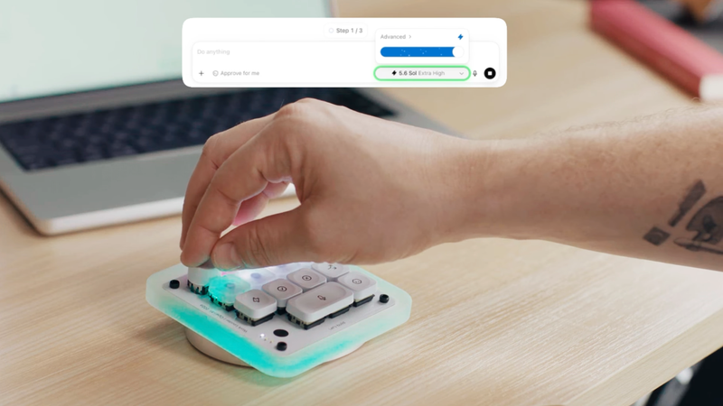 OpenAIがミニマムなキーボード「Codex Micro」を発売。AIを手元から
