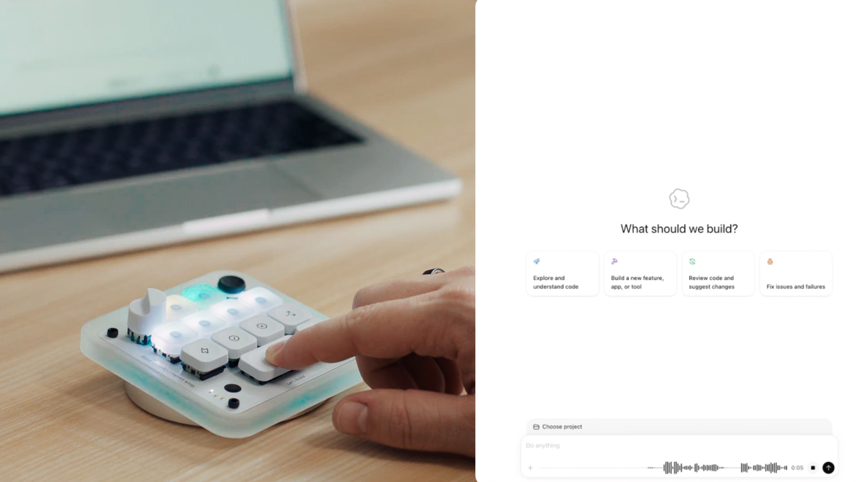OpenAIがミニマムなキーボード「Codex Micro」を発売。AIを手元から