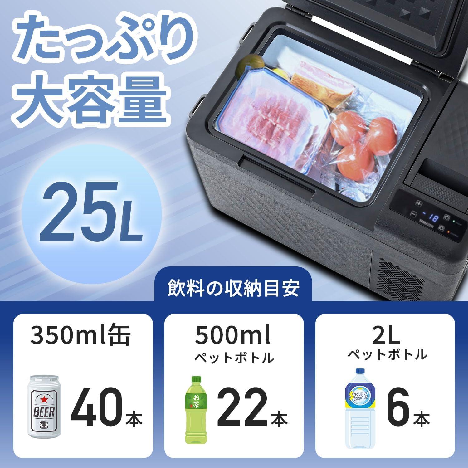 週末限定お値下げ ポータブル冷蔵庫 暑すぎて食品がスーパーから家までもたない。車に載せておくべき