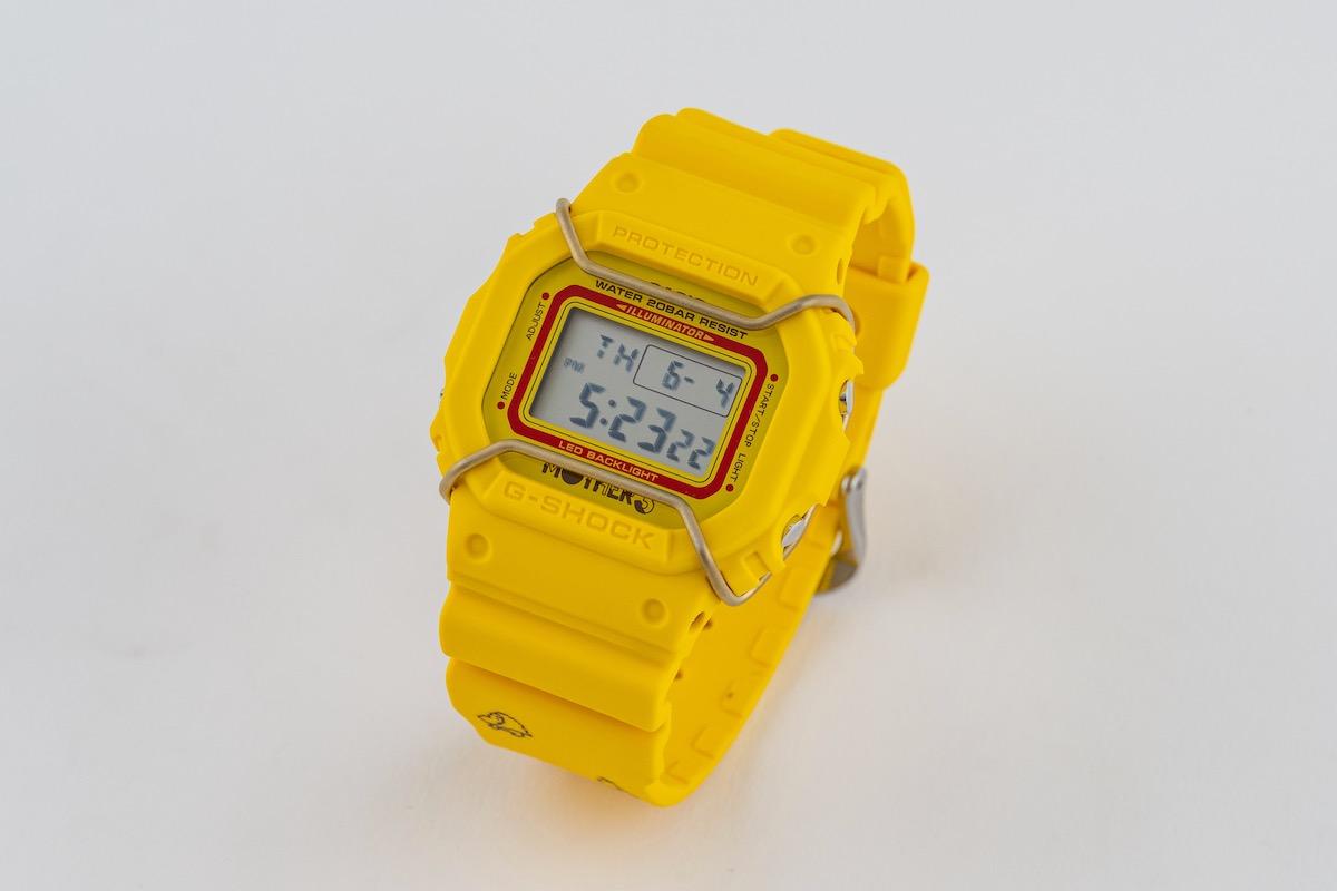 MOTHER3』とG-SHOCKのコラボ腕時計。第3弾は、ひまわり色の限定モデル