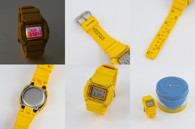 MOTHER3』とG-SHOCKのコラボ腕時計。第3弾は、ひまわり色の限定モデル