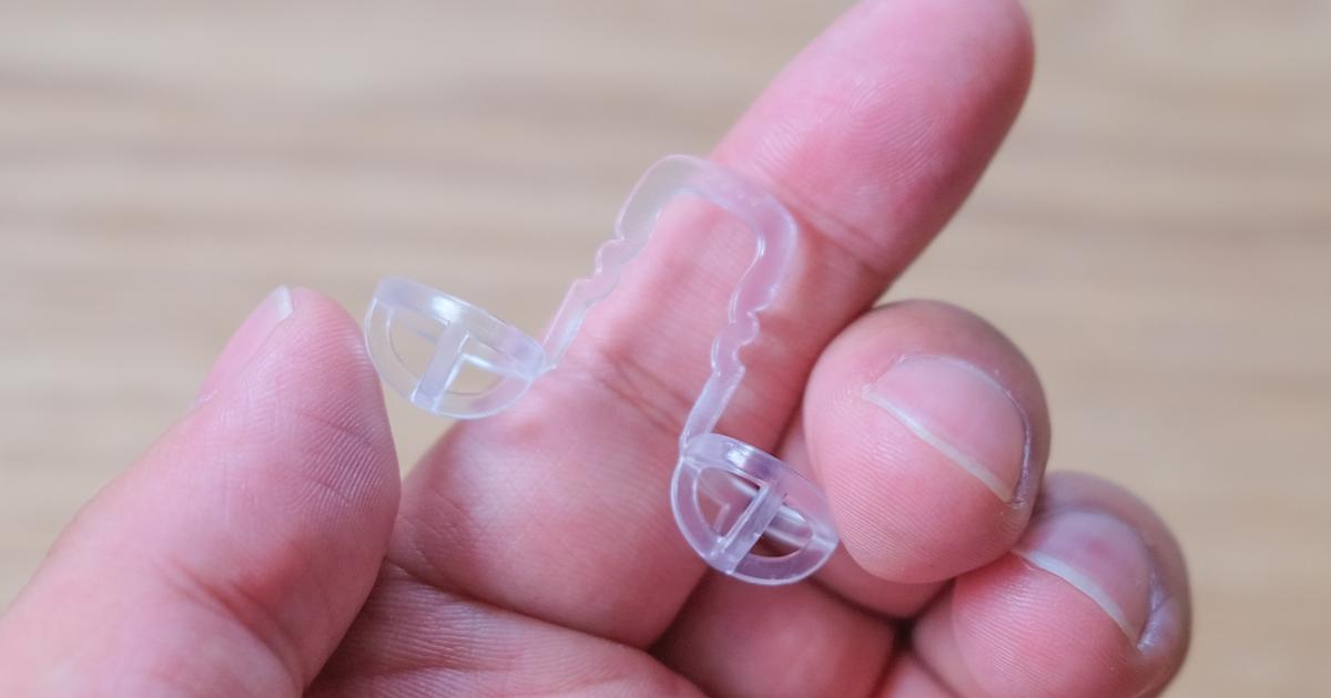 鼻呼吸のしやすさ、段違い。奥を支える鼻栓が睡眠やジョギングに役立ちました