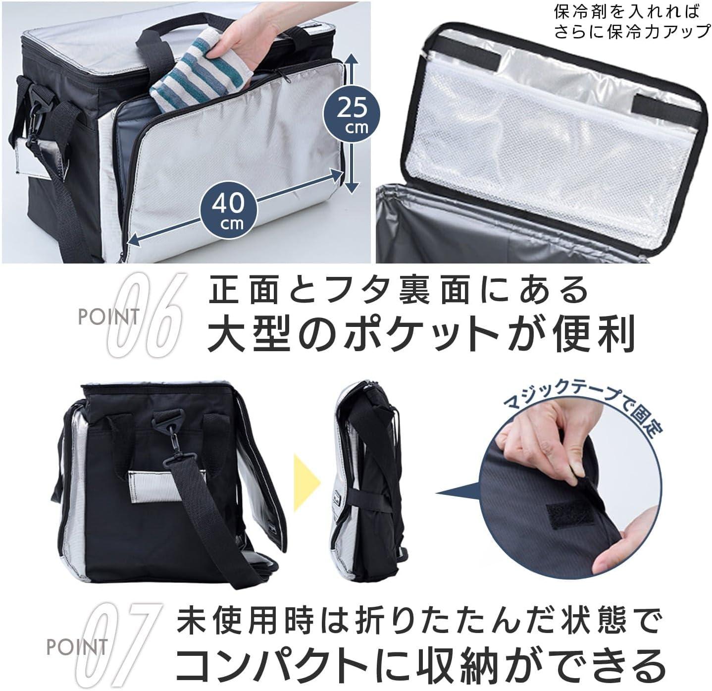 2Lペットを8本収納、たたんでペチャンコ」ソフトクーラーが20％オフだ
