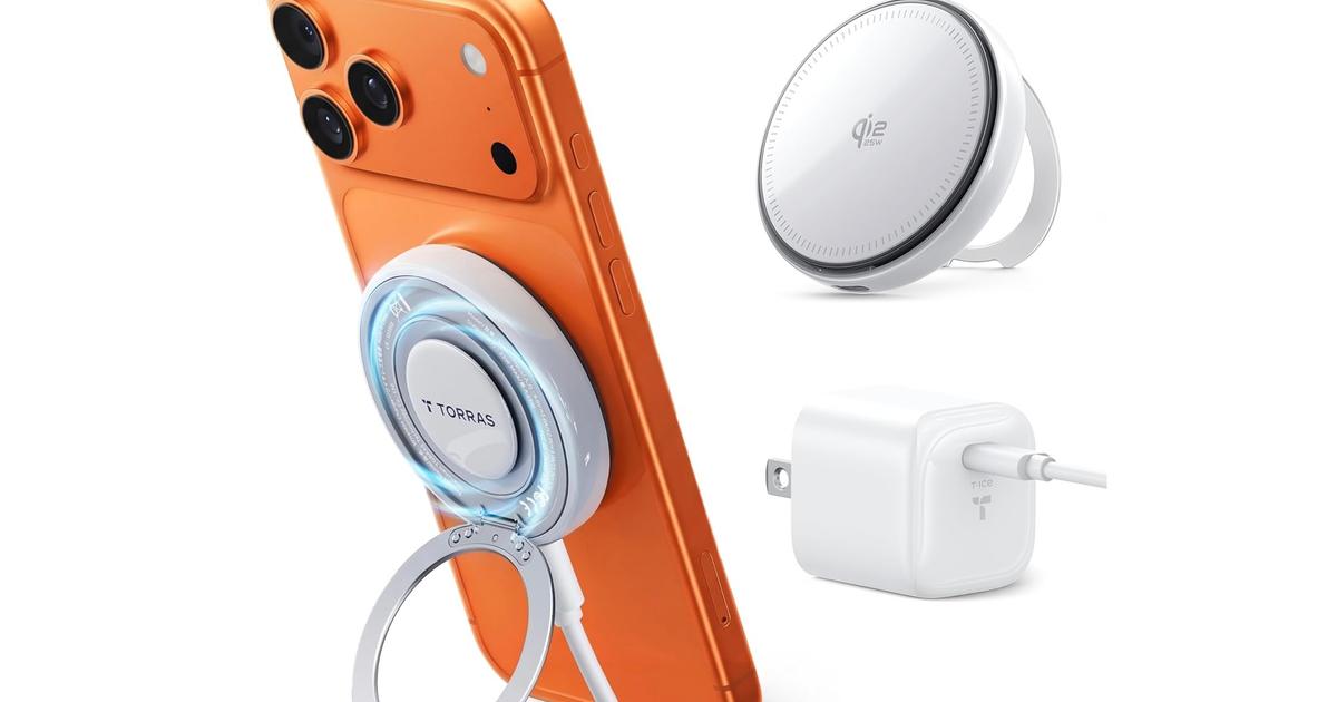 TORRASのファン付きMagSafe充電器は、急速対応なのに熱ダレしにくい