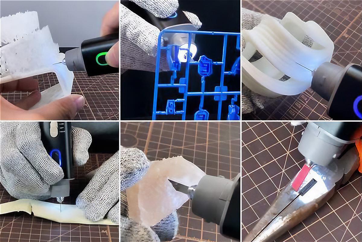 プラも樹脂も石膏もサクっとカット。1万円台だから、超音波カッターはもう身近な工具です