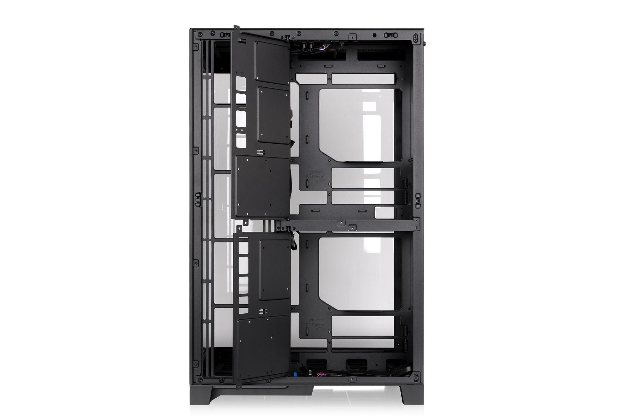 ボディーボード2枚ケース付 80-100kgサイズ　Custom X Manta 多重人格PCケース。1台のスペースに2つのマザーボードが搭載できるって