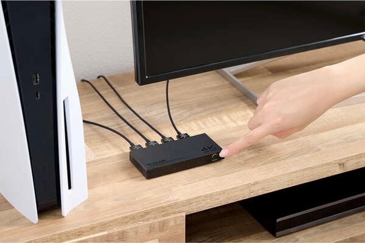 HDMI端子が足りないなら増やせばいい。エレコムの3ポート切替器が過去最安