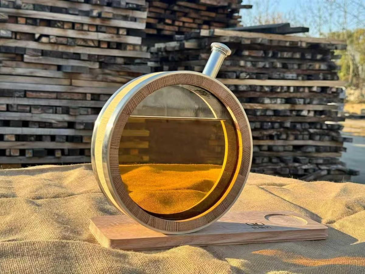 眺めて、育てて、味わう。熟成樽「Visible Aging Barrel」