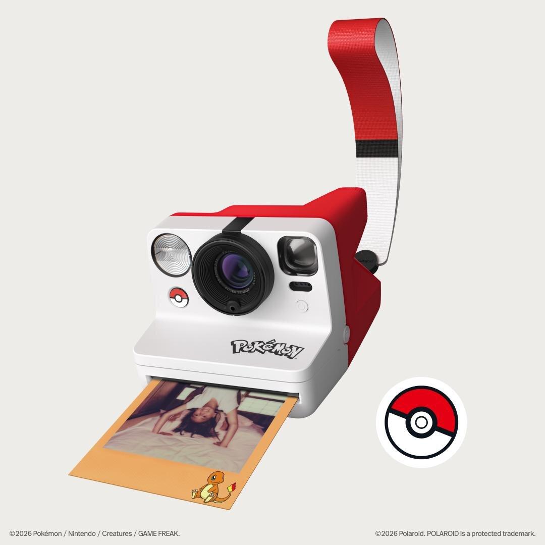 ポケモンとポラロイドが初コラボ。ピカチュウがインスタントカメラに