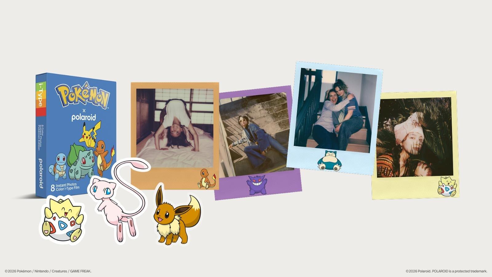 ポケモンとポラロイドが初コラボ。ピカチュウがインスタントカメラに