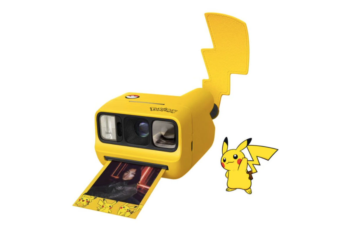 ポケモンとポラロイドが初コラボ。ピカチュウがインスタントカメラに