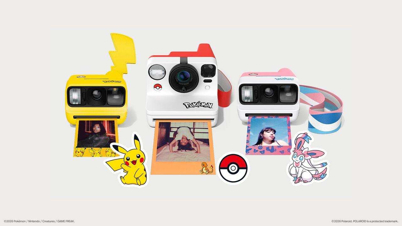 ポケモンとポラロイドが初コラボ。ピカチュウがインスタントカメラに