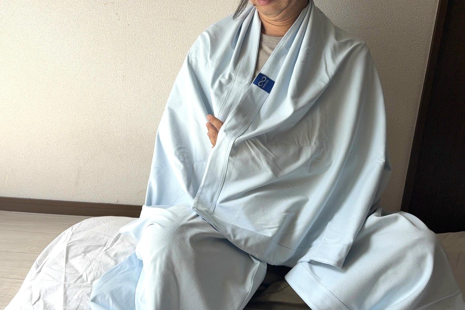 【2秒で寝落ち？！】ひやっとろ〜んの肌触り！エアコンでは味わえない極上冷感体験！ エアコンの温度調整から解放。寝返りのたびにひんやりが戻る夏の寝室