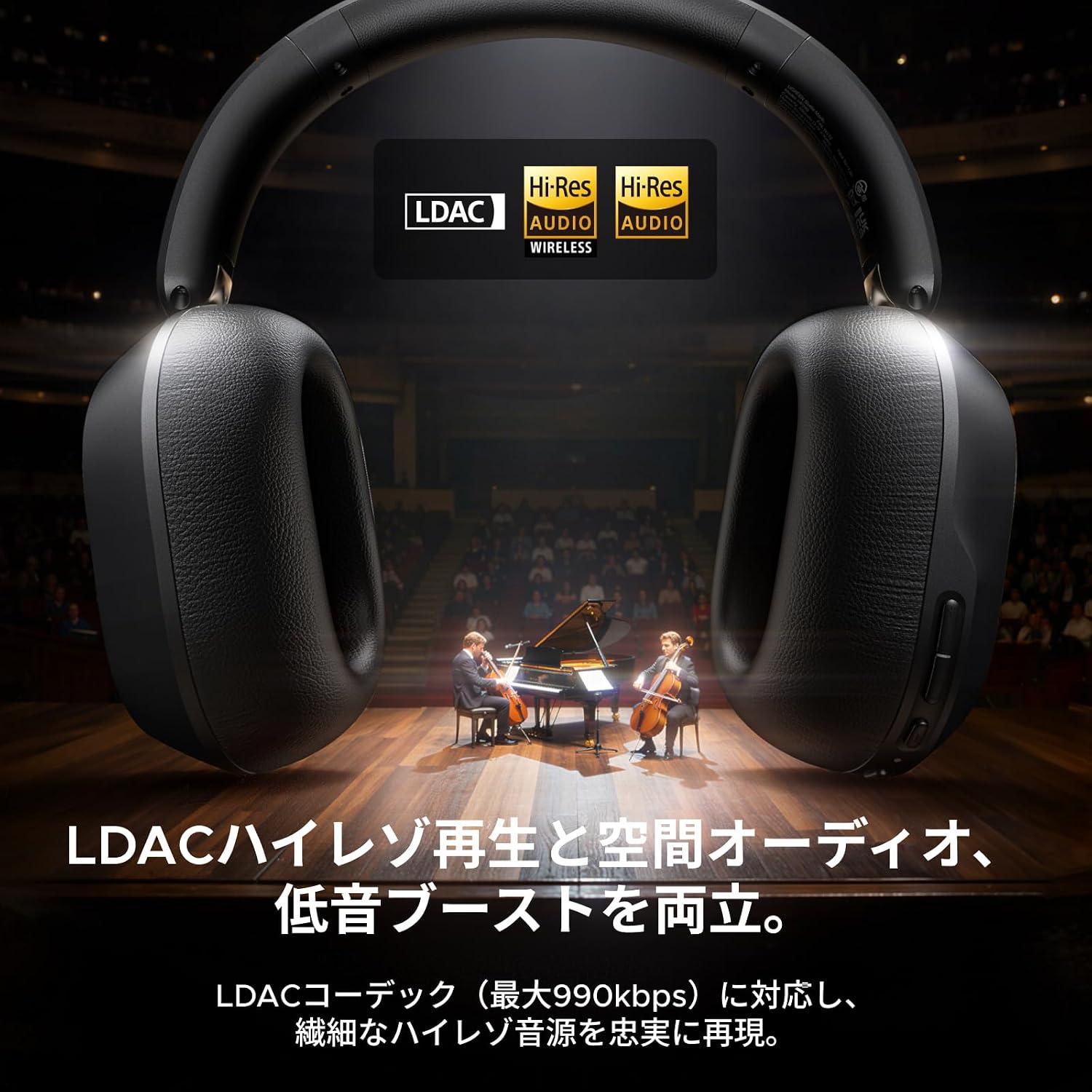 Trotronics-Senheiser-Ugreenエアヘッドホン 最長112時間も高音質に浸れる。UGREENのワイヤレスヘッドホンが5千円台