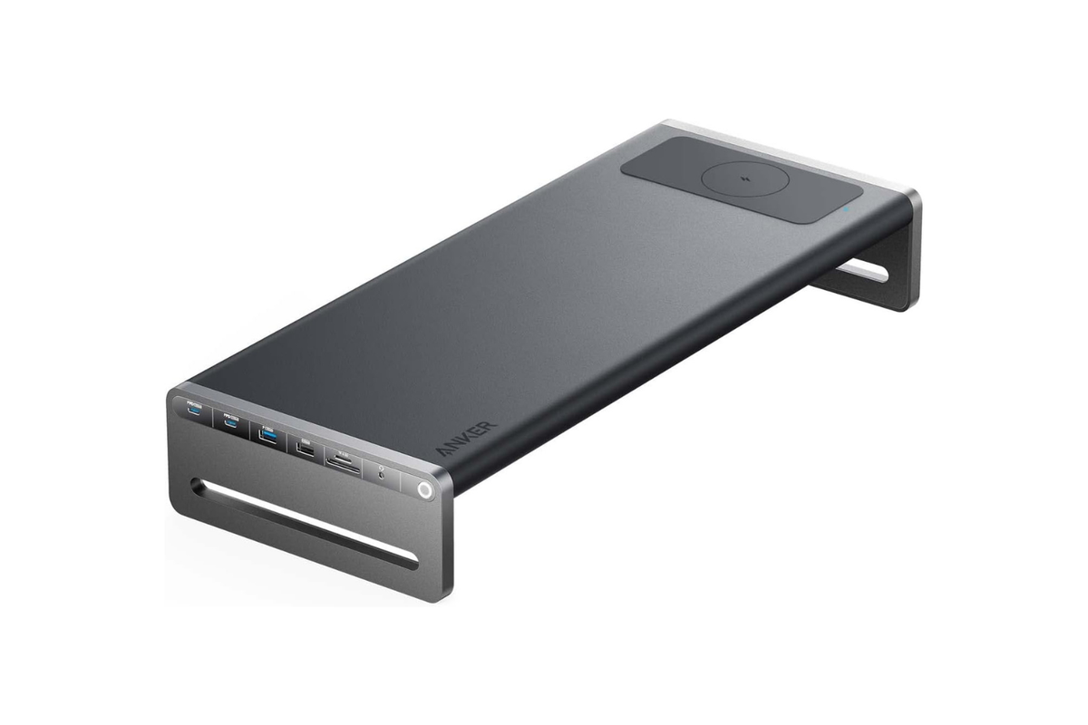 まっく☆ Anker ドッキングステーション 12-in-1モニター台 仕事環境を一気にアップデート。Ankerの12-in-1モニター台が8,300円