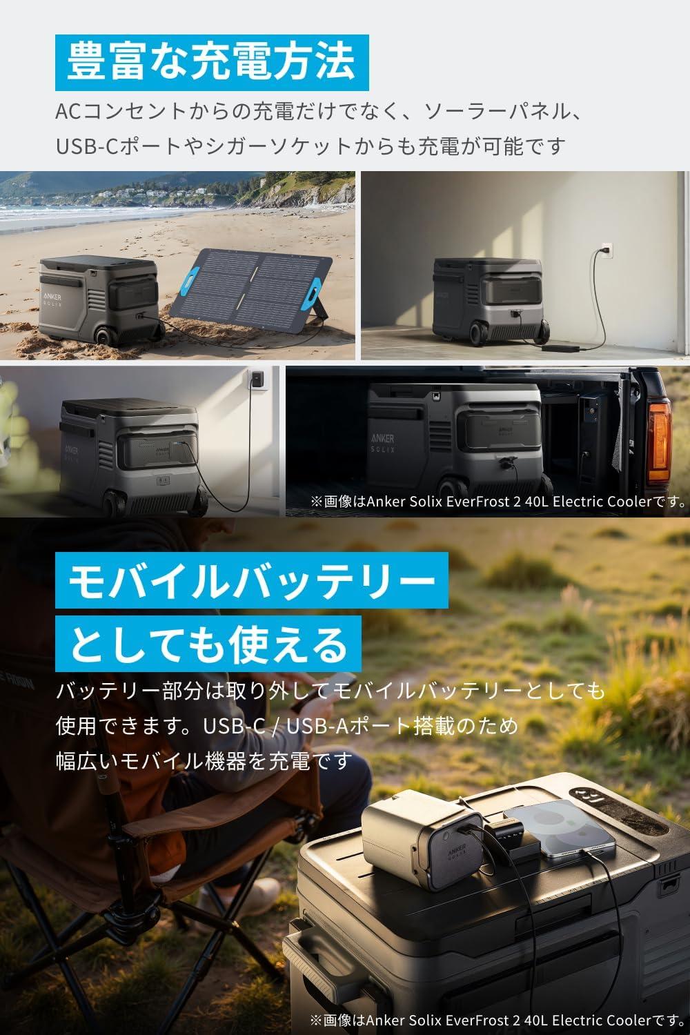 氷いらずで52時間冷たい。Ankerのポータブル冷蔵庫が40,090円引き