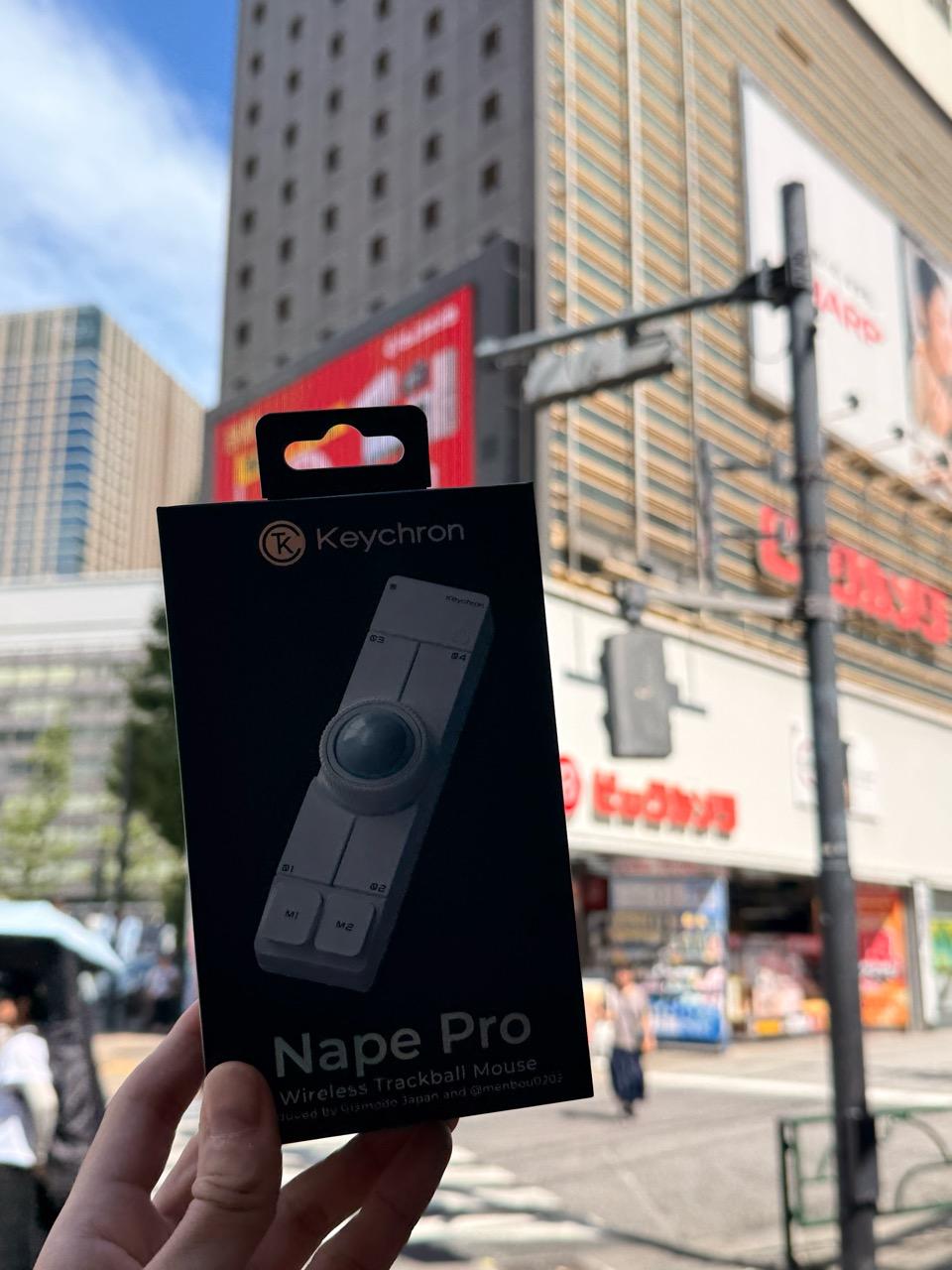 祝店頭販売！ 本日よりKeychron Nape Proが一般販売されたのでさっそく