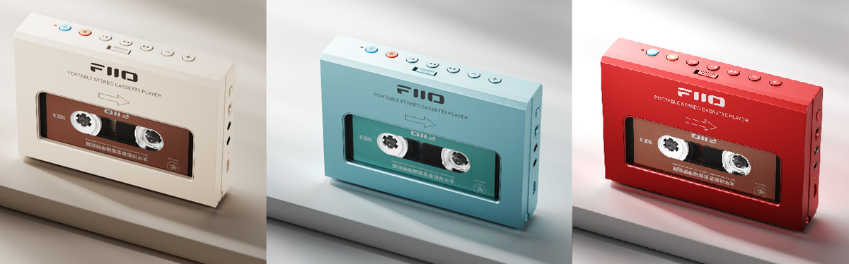 薄い、安い、かわいい。Fiioのカセットプレーヤー、ワイヤレスイヤホン