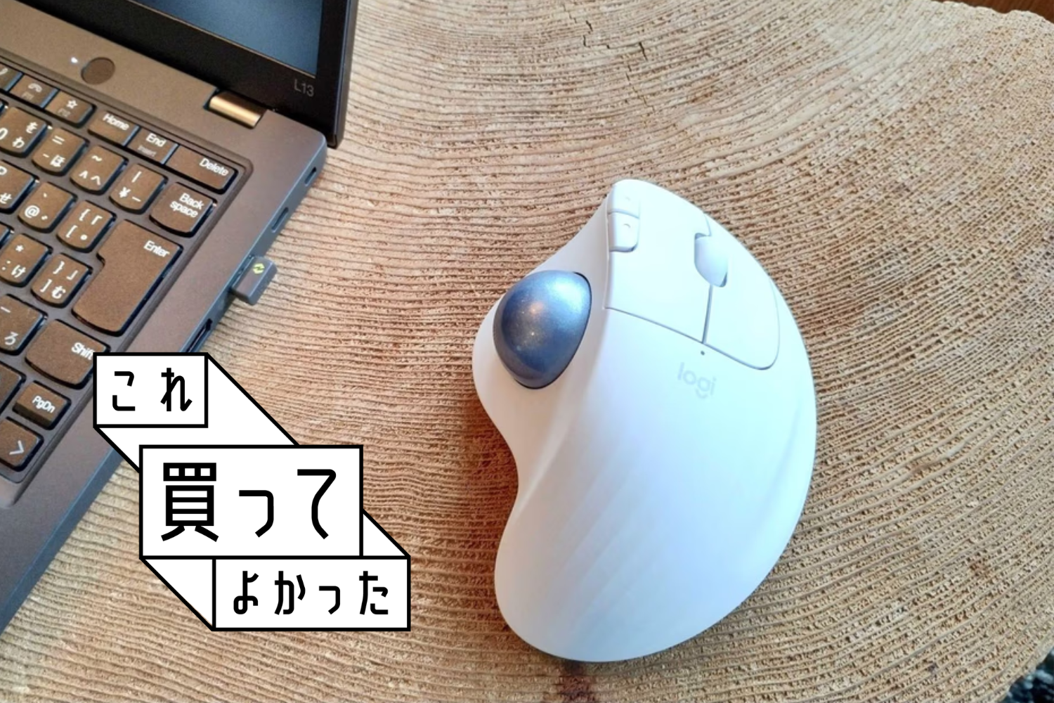 買い替え2台目。静音タイプのトラックボールは「黙々とデスクワークしたい人」に最高です