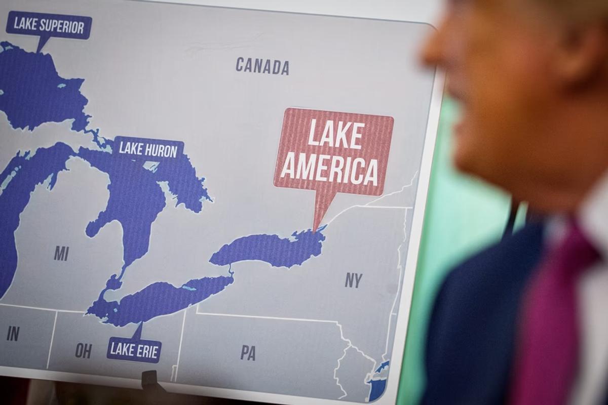 Apple Maps、オンタリオ湖を「アメリカ湖」に改称しGoogleに追随