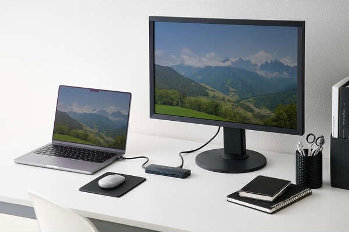 USB-C 1口で端子足りない問題を解決。エレコムの8in1ドックが33％オフ