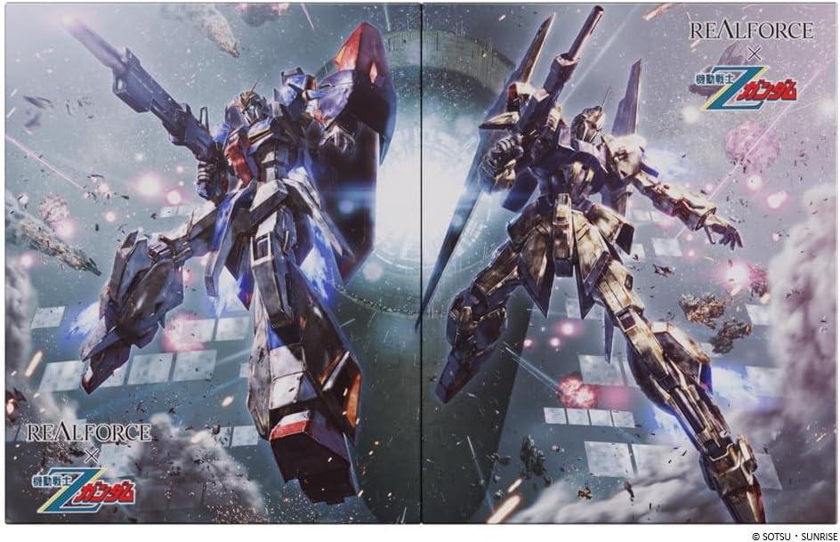 8,000Hzの高速入力×Zガンダムで作業も快適。REALFORCEのキーボードが16