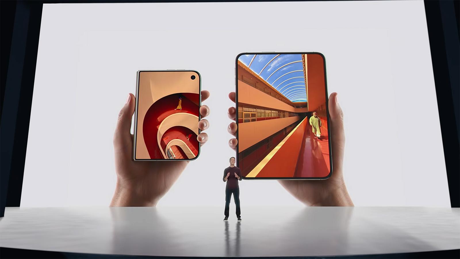 アップル初の折りたたみスマホ「iPhone Duo」は36万4800円から。Apple