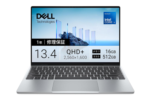 Dell XPS 13、薄さは極限。2.5Kタッチまで詰め込んだ“持ち歩ける本格派”