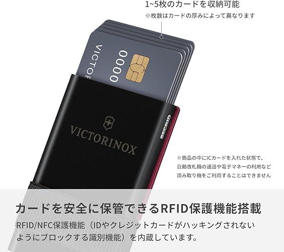 機能美を持ち歩く。ビクトリノックスのマルチツール付きカードホルダー