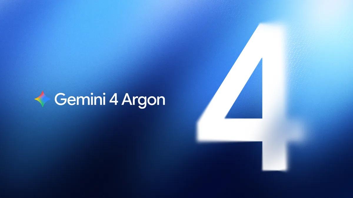GoogleがフロンティアAI「Gemini 4 Argon」を発表。Gemini派のみんな、お待たせ