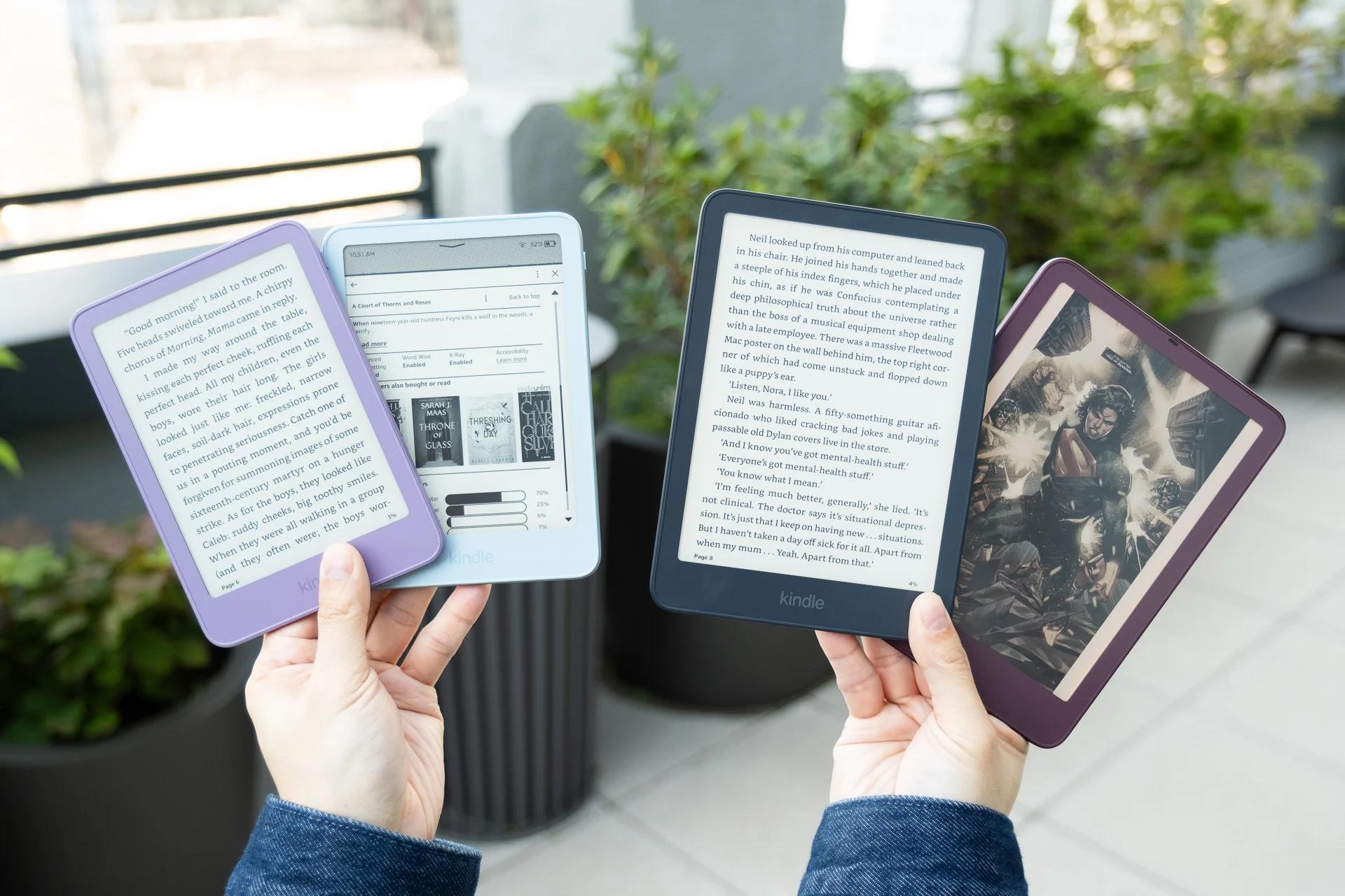 Kindleシリーズが刷新！ 薄型、軽量、高速化、フラットデザインに注目