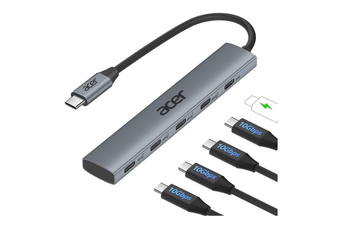 USB-A滅亡達成者へ。たった34gでUSB-C×4を増やすハブ