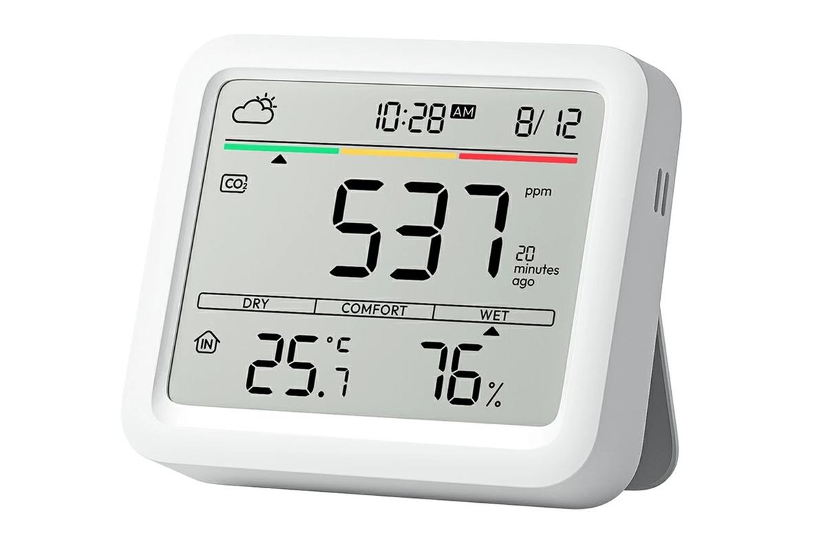 換気のタイミングを数値で教えてくれる。SwitchBotのCO2センサーが15％OFF