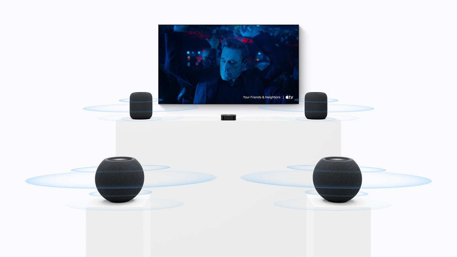 Apple TV 4K（32GB 第2世代）　Pod miniセット 新「Apple TV 4K」と「HomePod mini 2」登場。ただしアップル新