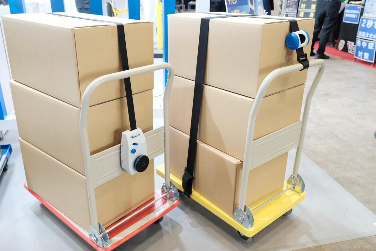 世界中の台車に配備すべき。荷崩れを防げる4千円のベルト