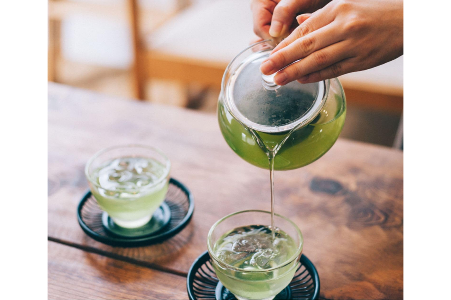 水出し緑茶のおいしさったら！ホットを飲みたくて買ったハリオのガラス急須、1年ずっと活躍してた