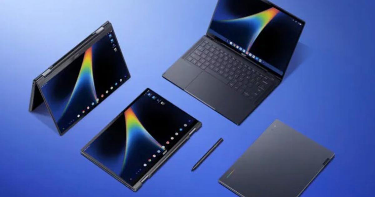 Acer、360度回転する有機ELディスプレイ搭載の「Googlebook 14」を発表