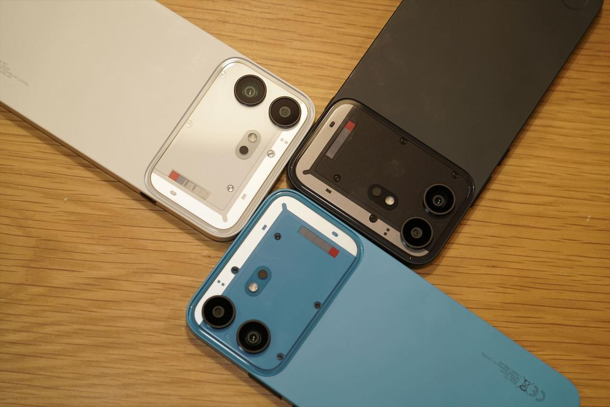 「Phone (4b)」。削るところ、残すところが実にNothingらしい