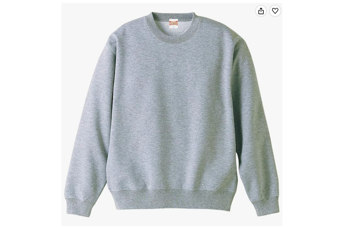 綿100%で1,700円は買い。今欲しい「お手頃スウェット」