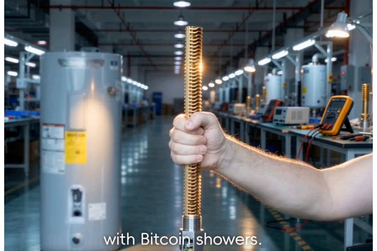 お湯を沸かすついでにビットコイン採掘できる給湯器、爆誕
