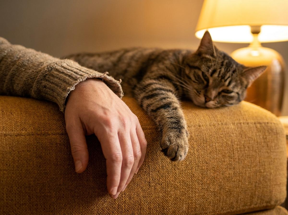 ほらね。猫と飼い主はホルモンのレベルでつながってた