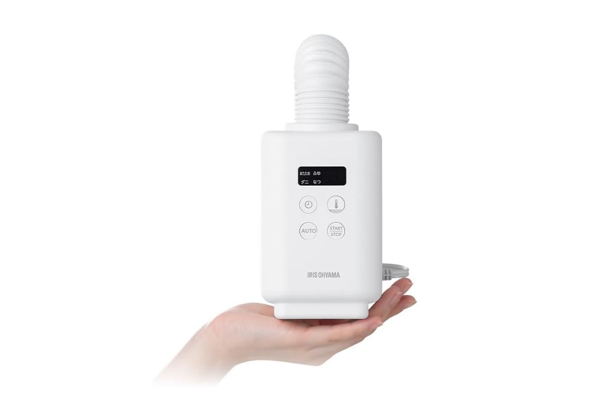布団干しからの、卒業。布団乾燥機「カラリエmini TURBO」、幅8.8cm異次元の小ささ