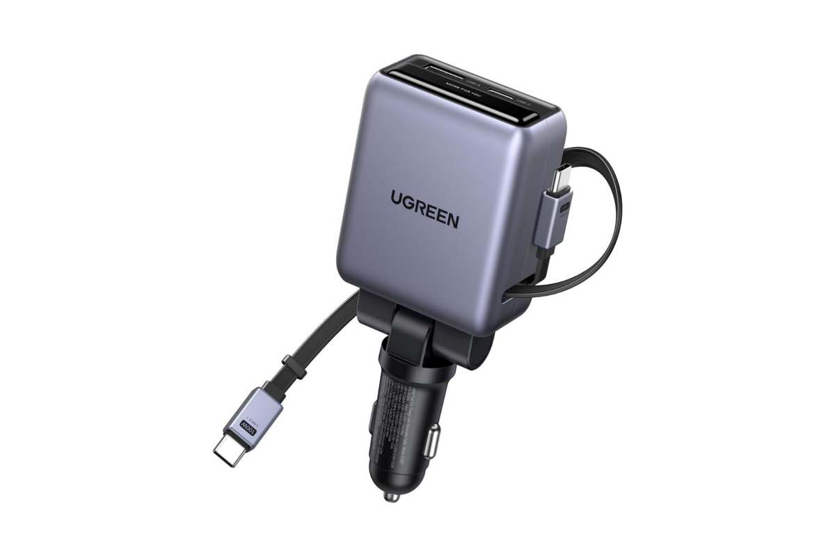 家族4台ぶんの充電、シガーソケット1つで。UGREENの150Wが過去最安