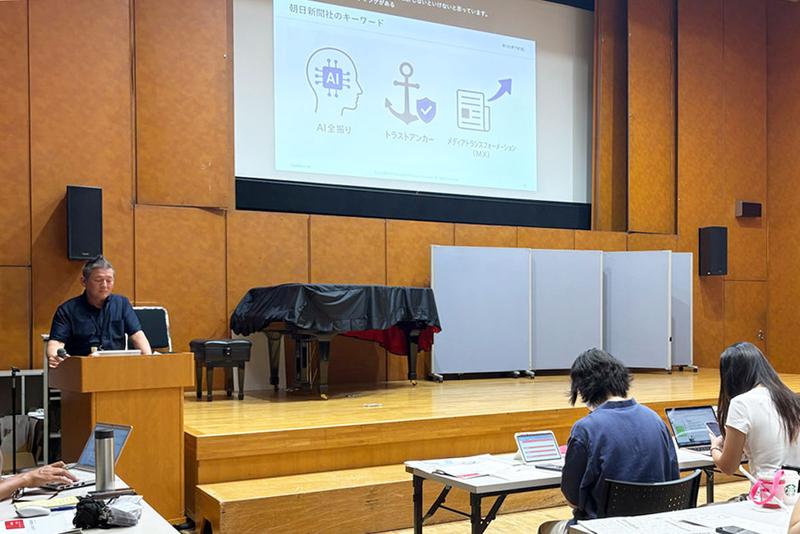 朝日新聞社メディアトランスフォーメーション統括補佐の東岡徹氏