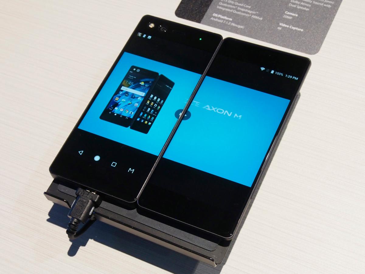 世界が注目する2画面スマホ「AXON M」にZTEは本気だ（CEOインタビュー