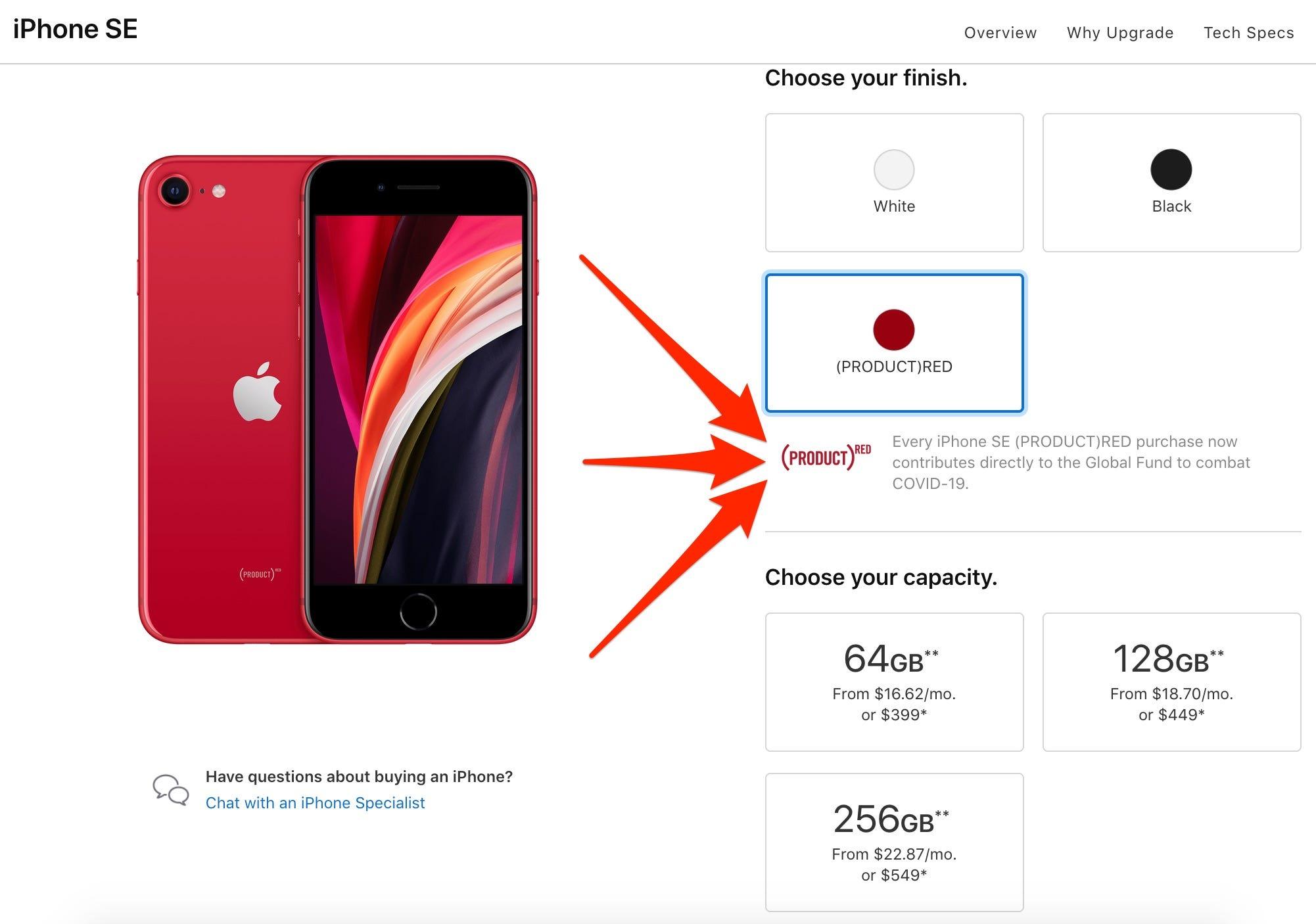 商談成立  明日に引渡し予定  iPhone 新型SE  128GB  RED Apple iPhone SE(第2世代) mxd22j/a サインアウト確認済