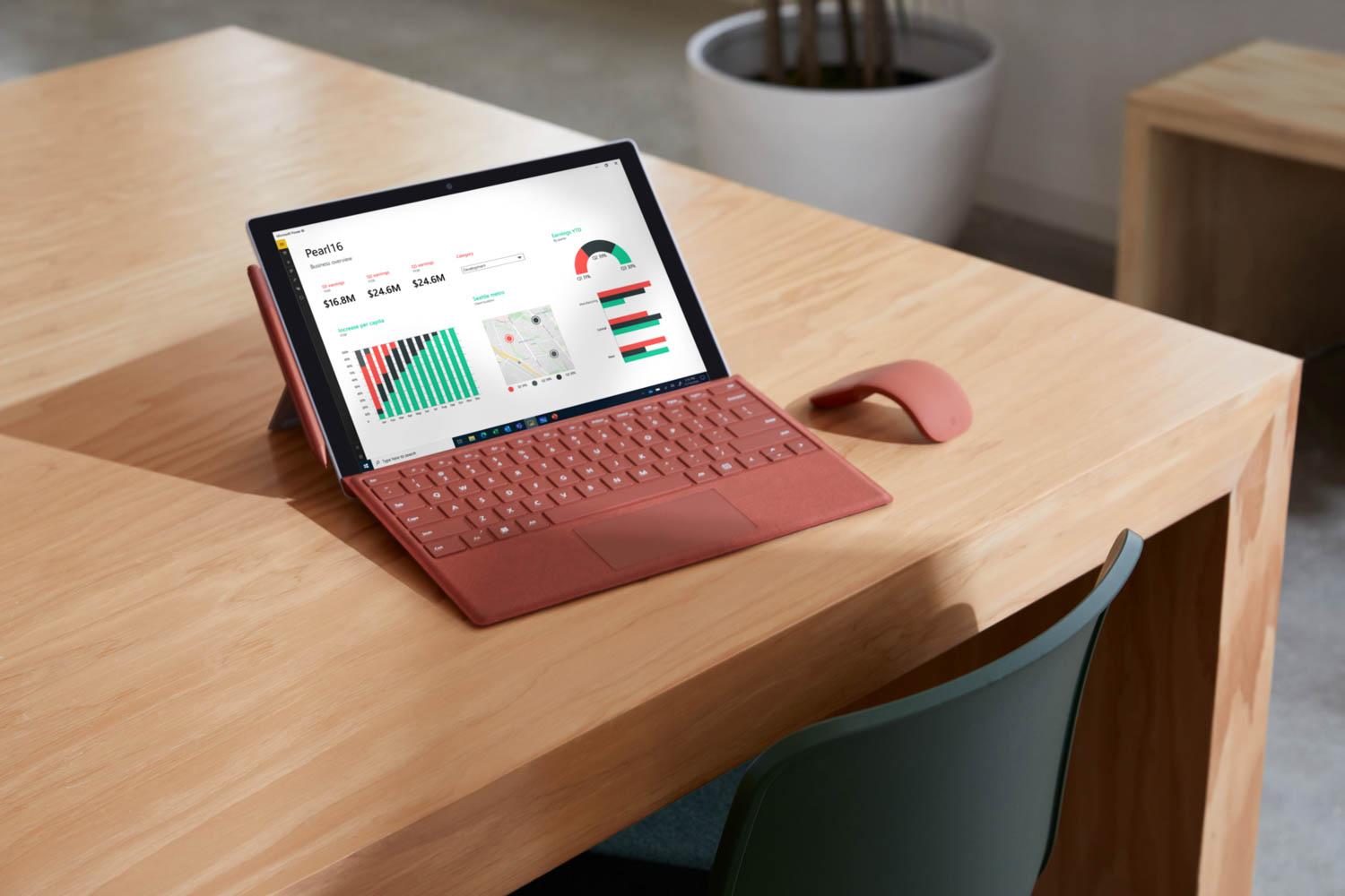 MSからLTE搭載の新型Surface「Pro7+」登場、「テレワーク画質・音質