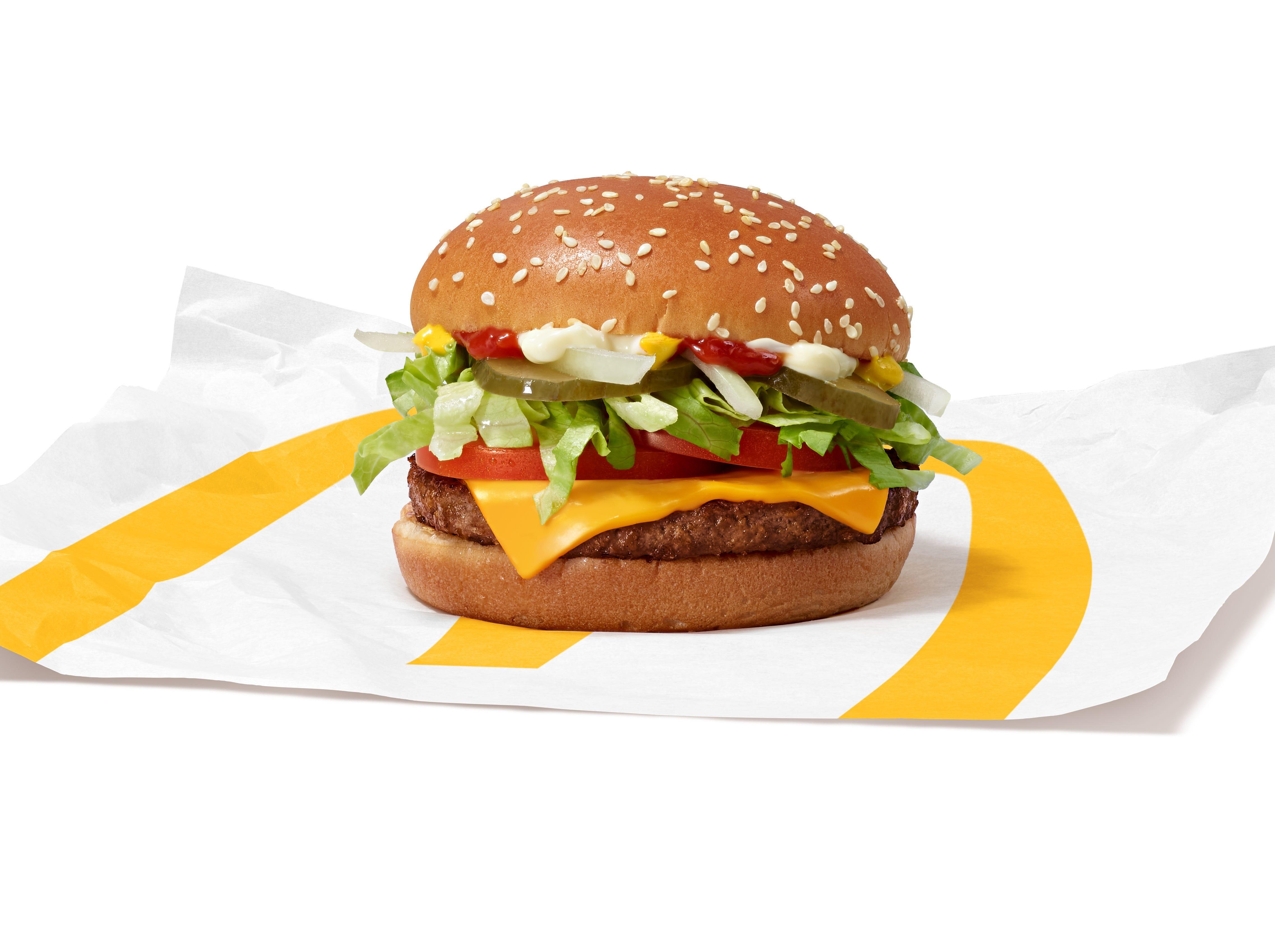 マクドナルト、アメリカで植物由来バーガーのテスト販売を開始