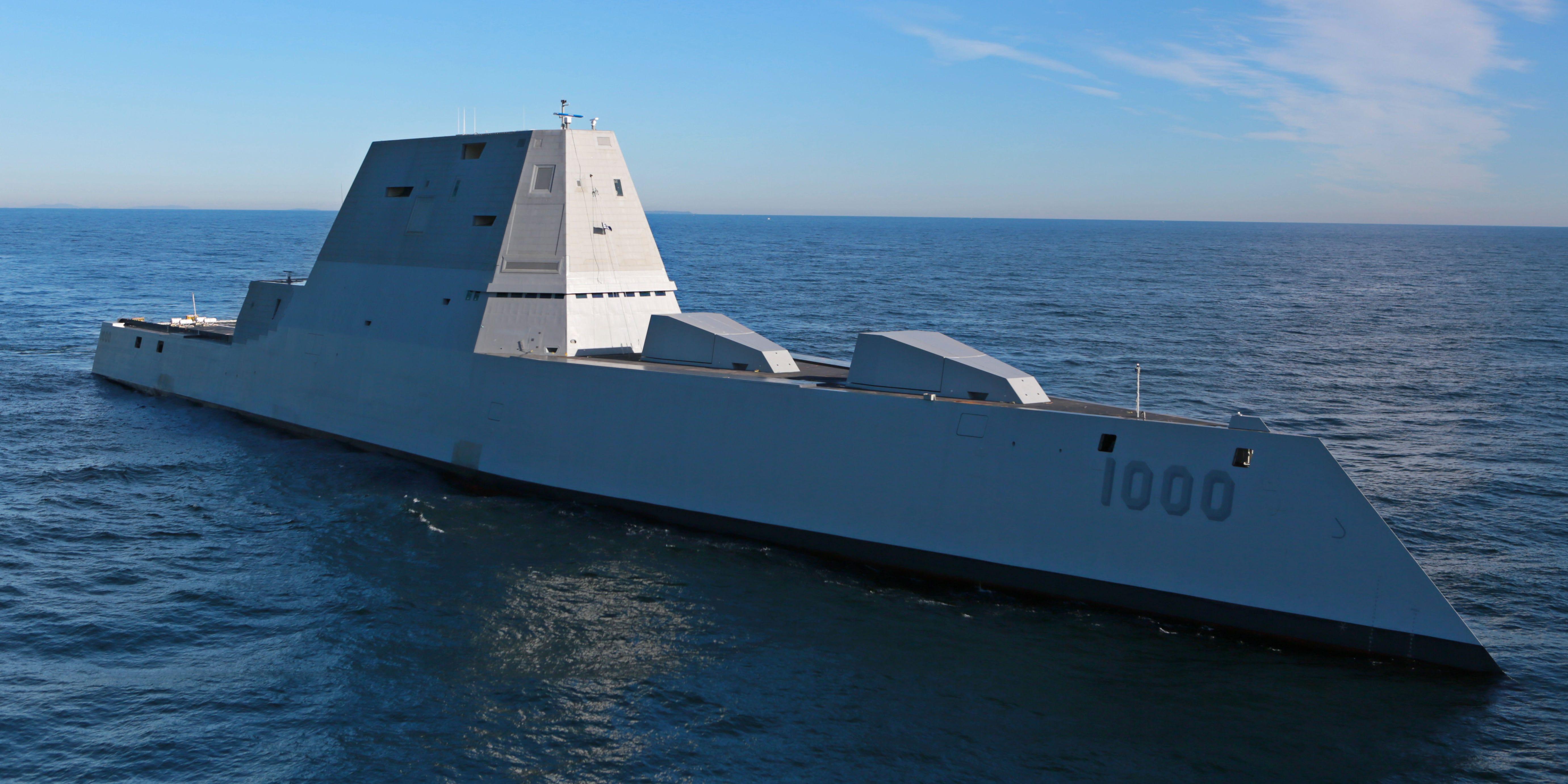 約3兆円を投じたアメリカのミサイル駆逐艦「ズムウォルト」が「失敗作